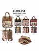 Bolso mochila convertible estampado Sweet Candy