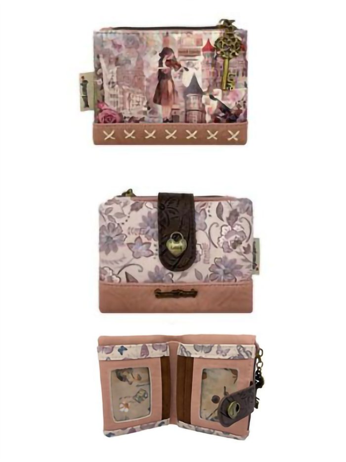 Monedero billetero compacto estampado Sweet Candy