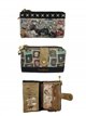 Cartera estampado Sweet Candy con cremallera y solapa