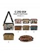 Bolso bandolera estampado Sweet Candy de doble compartimento
