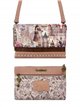 Borsa a tracolla con patta e stampa Sweet Candy