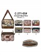 Bolso bandolera estampado Sweet Candy de doble cremallera