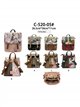 Mochila estampada Sweet Candy con solapa y asa superior