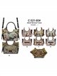 Bolso shopper estampado Sweet Candy con asas y bandolera