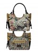 Bolso shopper estampado Sweet Candy con asas y bandolera