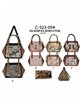 Bolso de mano estampado Sweet Candy con bandolera