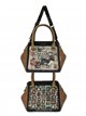Bolso de mano estampado Sweet Candy con bandolera