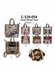 Bolso mochila convertible estampado Sweet Candy