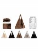 Borsa shopper maxi in morbida pelliccia