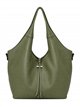 Ampia borsa shopper con beauty case incluso.