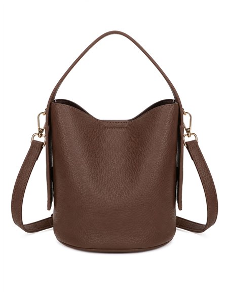 Bolso cubo con neceser interior