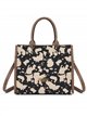 Bolso tote estampado animal con bandolera