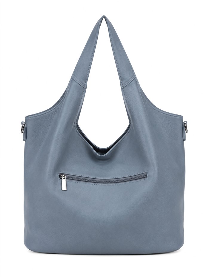 Bolso shopper con monedero colgante