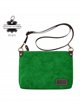 Bolso bandolera de piel serraje italiana