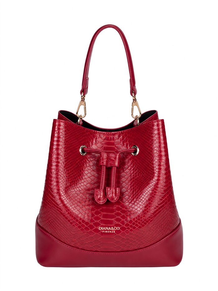 Bolso saco con cordón ajustable