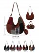 Bolso hobo patchwork multicolor