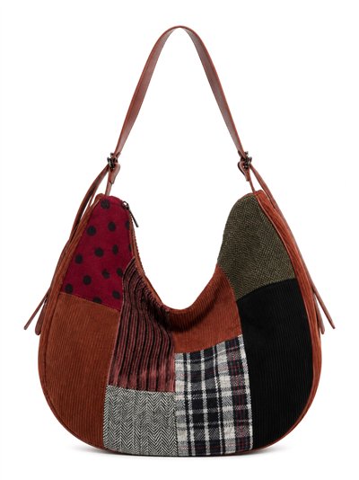 Bolso hobo patchwork multicolor