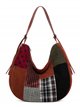 Bolso hobo patchwork multicolor