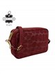 Bolso bandolera de piel serraje efecto coco