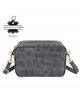 Bolso bandolera de piel serraje efecto coco