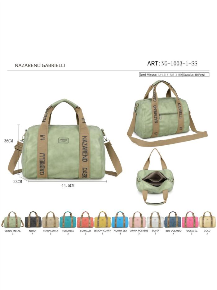 Bolso bowling de viaje asas con logo