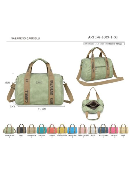 Bolso bowling de viaje asas con logo
