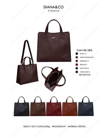 Bolso shopper con doble asa