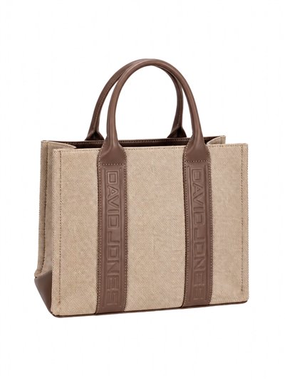 Sacola de compras bicolor