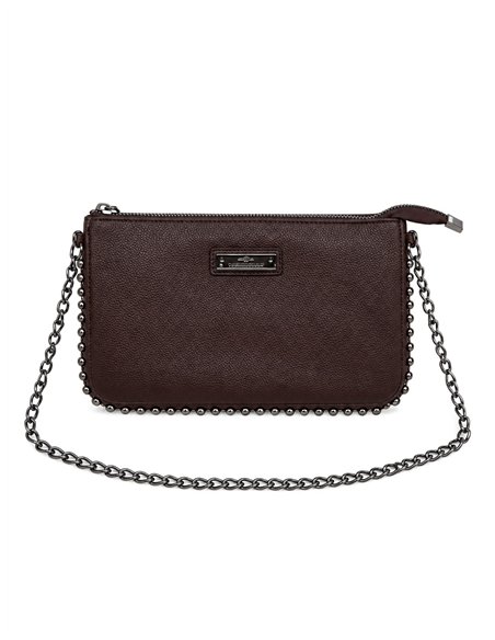 Bolso bandolera cadena con tachuelas