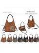Borsa shopper con stampa animalier