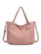 Shopper tote bag with crossbody strap