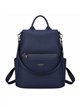 Diebstahlsicherer Nylon-Rucksack mit Vordertasche