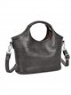 Bolso de mano efecto coco con bandolera