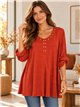 Camisa de malha plus size com tachas