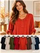Camisa de malha plus size com tachas