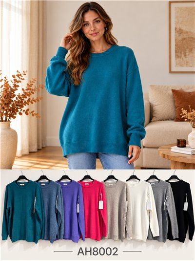 suéter básico oversized 2