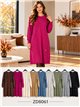 Robe en maille fine avec sequins et poches