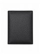 Leather vertical card holder