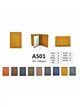 Leather vertical card holder