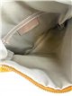 Sac bandoulière en cuir suédé avec rabat
