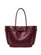 Sac cabas structuré avec picots latéraux