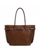 Sac cabas structuré avec picots latéraux