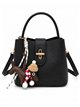 Sac seau avec foulard et pendentif décoratif