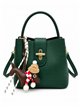 Sac seau avec foulard et pendentif décoratif