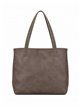 Borsa shopper reversibile con beauty case rimovibile