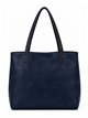Borsa shopper reversibile con beauty case rimovibile