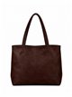 Borsa shopper reversibile con beauty case rimovibile
