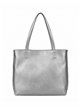 Borsa shopper reversibile con beauty case rimovibile