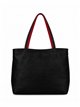 Borsa shopper reversibile con beauty case rimovibile