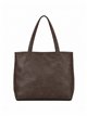 Borsa shopper reversibile con beauty case rimovibile